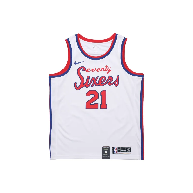 Nike x NBA Basketball Jerseys Men's White-0