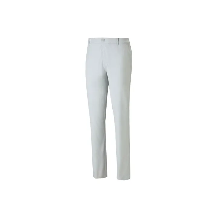 PUMA Golf Dealer Tailored Casual Pants Men Light Gray-0