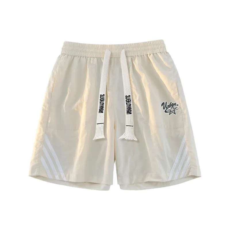 URBAN AUTHENTIC Casual Shorts Unisex Violet-30