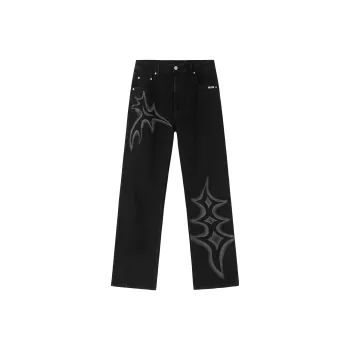 PILOTDRAGON P&D 24FW Jeans Unisex Black