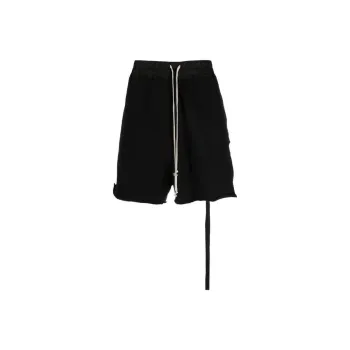 Rick Owens DRKSHDW Trucker Drop crotch Track Shorts