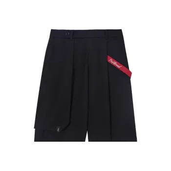 PMET Casual Shorts Unisex Black