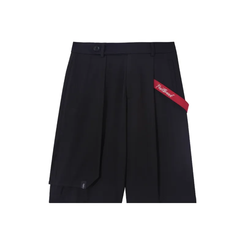 PMET Casual Shorts Unisex Black-0