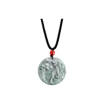 HUISHI Glutinous Jade Necklaces Unisex