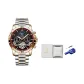 Rose Gold Black Dial Red Bezel[White Box+Watch Adjuster]