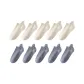 10 Pack (Beige 5+Denim Blue 5)