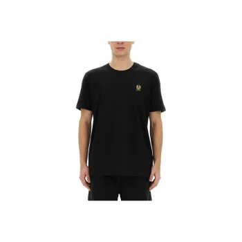 Belstaff Logo patch Crew Neck T shirt