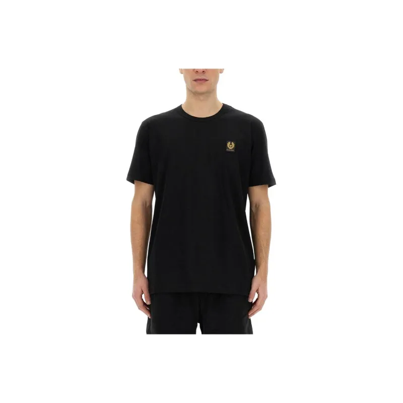 Belstaff Logo patch Crew Neck T shirt-0
