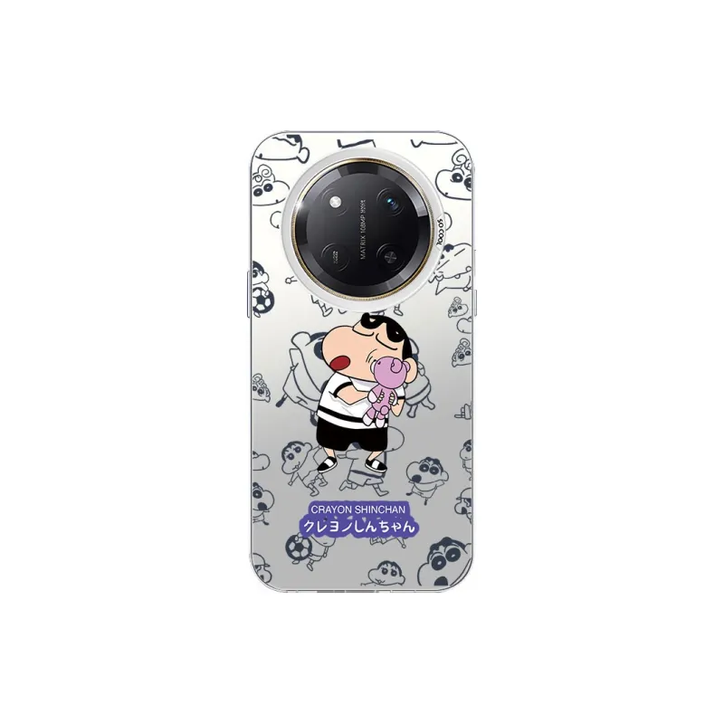 DAHUAXIAN Acrylic Material Crayon Shin Chan Fun Premium Feel Phone Cases Compatibility With Honor X60 Pro-3