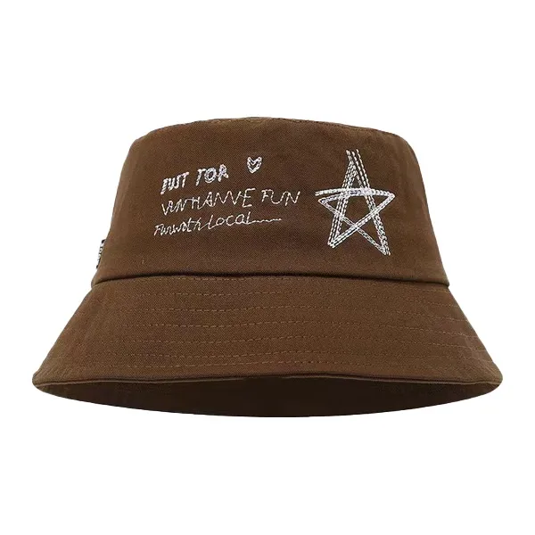 IOTS Polyester Bucket Hats Unisex-6