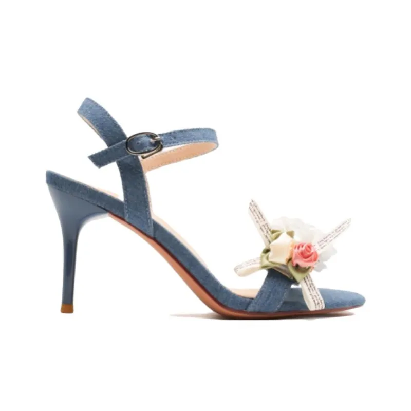 XIMO BULL Strap Sandals Women's Dark Blue-1
