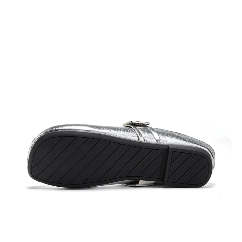 La Chapelle Antibacterial, Slip Resistant, Abrasion Resistant Closed Toe Slippers Women's Silver-4
