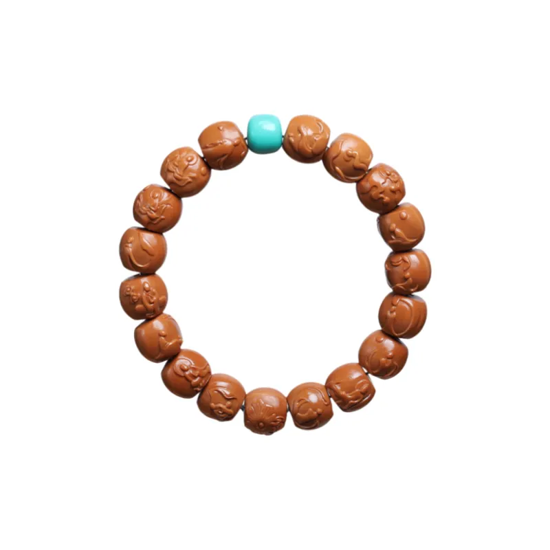 Xifeng Building Olive Pit Bracelets Unisex-0