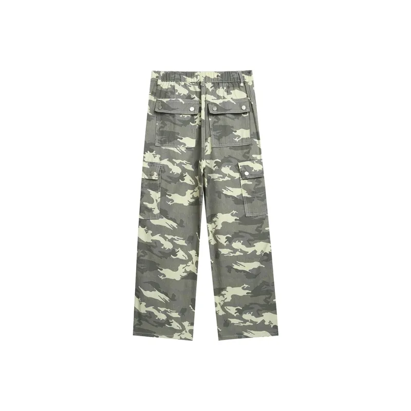 OXO OVERLOAD Cargo Pants Unisex Camouflage-1