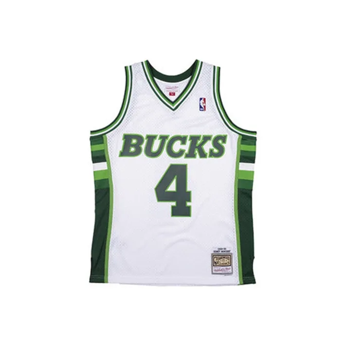 Mitchell Ness Basketball Jerseys Unisex White-0