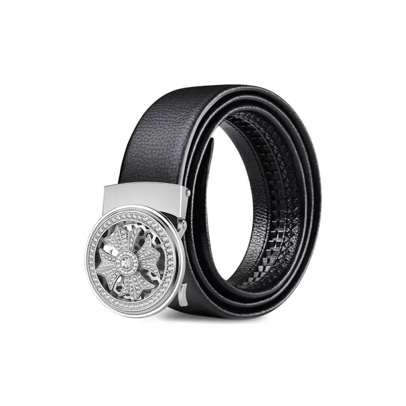 ASTAR HADES Pu Leather Belts Men's 4cm-2