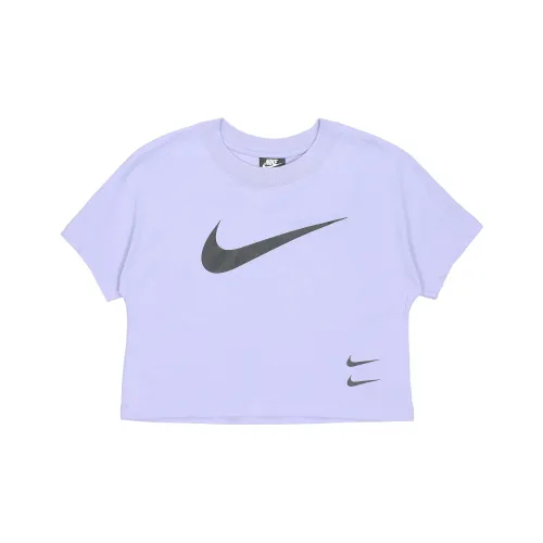 Nike Crop Tops Women's Purple