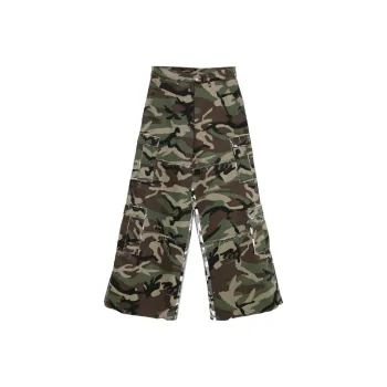 Vetements Patched Camo Cargo Pants