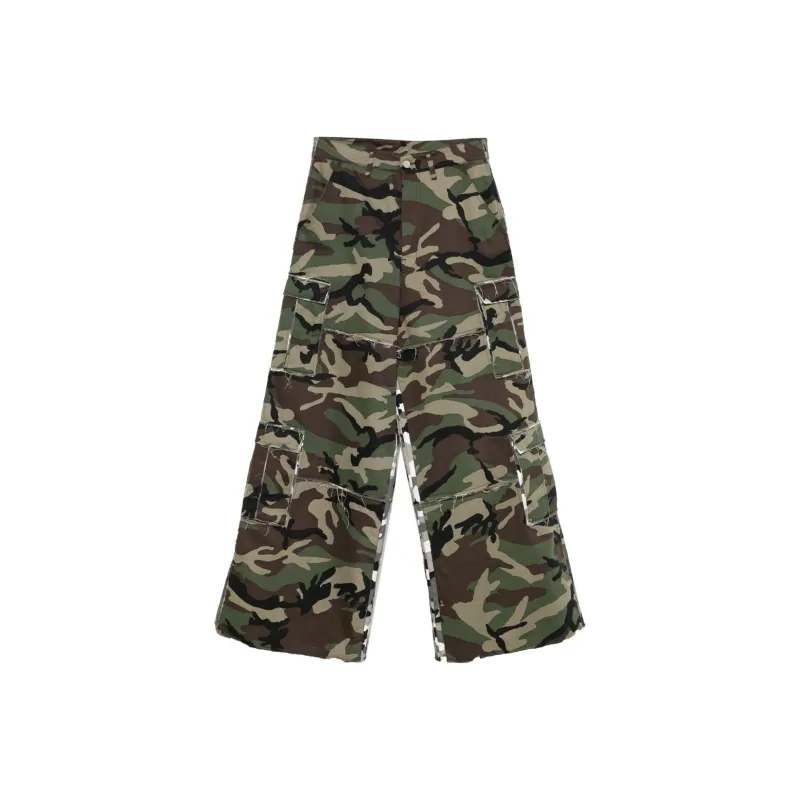 Vetements Patched Camo Cargo Pants-0