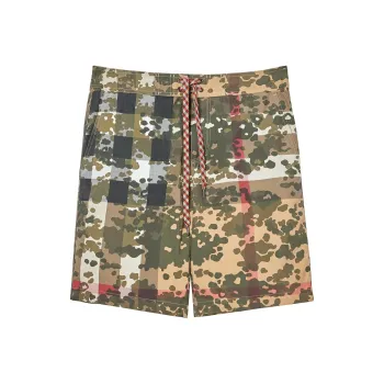Burberry SS23 Swimming Shorts Men's Green