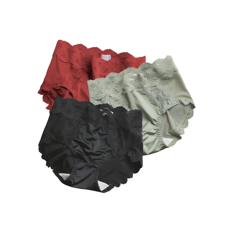 XIA.WA.ZHI.XIU Underpants Women's Shopping Bag 3 Pack-72