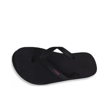 LiNing Odor Resistant Slip Resistant Flip Flops Men's Black