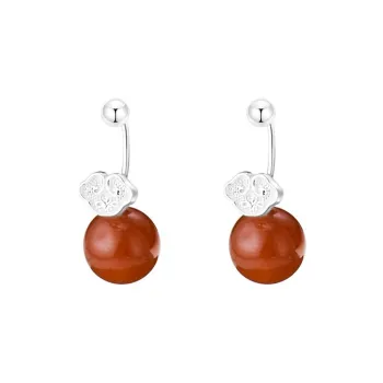 ZWU S999 Fine Silver Earrings Unisex