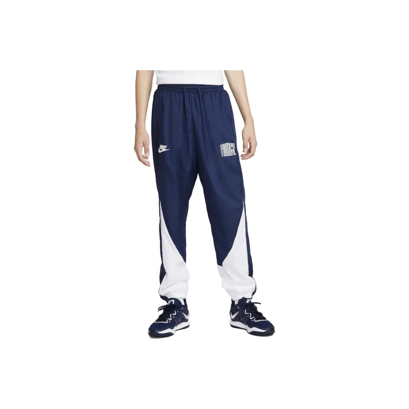 Nike Starting 5 Casual Pants Men's Marine Blue-0