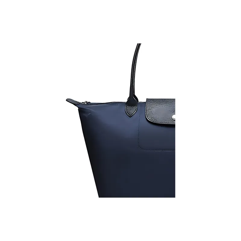 LONGCHAMP Le Pliage Néo Canvas Canvas Bag Handbags Medium Size Women's Navy-4