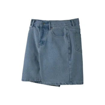 DKPD Denim Shorts Unisex Blue