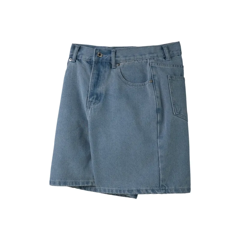 DKPD Denim Shorts Unisex Blue-0
