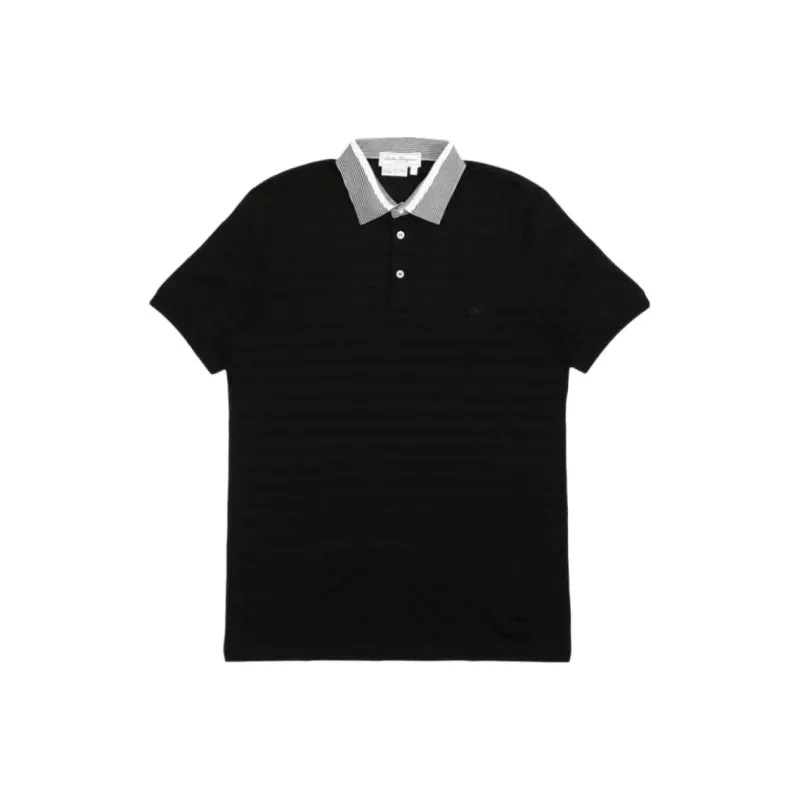 Ferragamo Polo Shirts Men Black-0