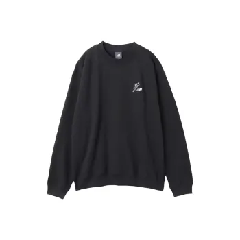 New Balance SS25 Crew Neck Baseball Sweatshirt Unisex Dark Gray