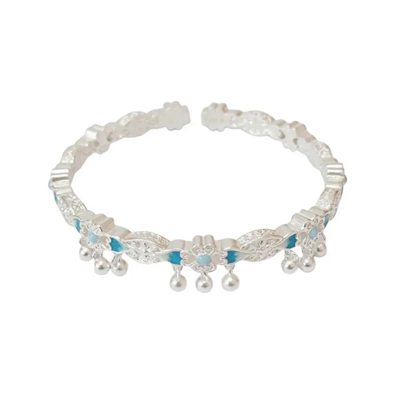 Centennial Chuanqi Pure Silver 999.9 Bangles Unisex-0