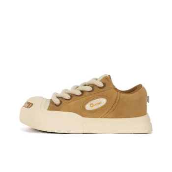 Ouder Smiler Open Ended Smile Collection, Winter Limited Edition Low Top Skateboard Shoes Unisex Brown
