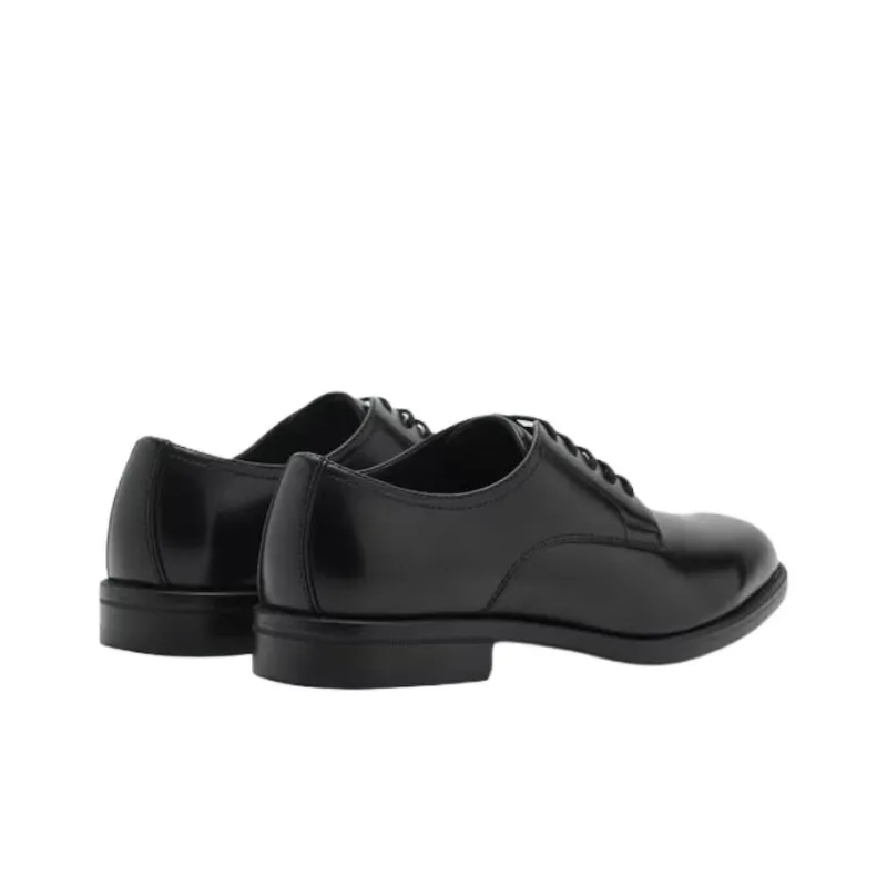 MANGO Dress Shoes Men Low Top Black-3