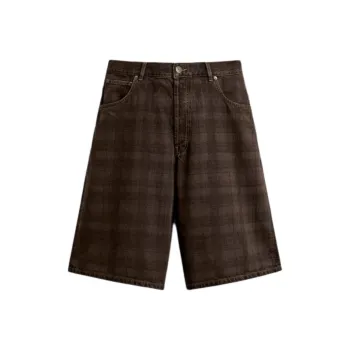 ZARA Denim Shorts Men Brown