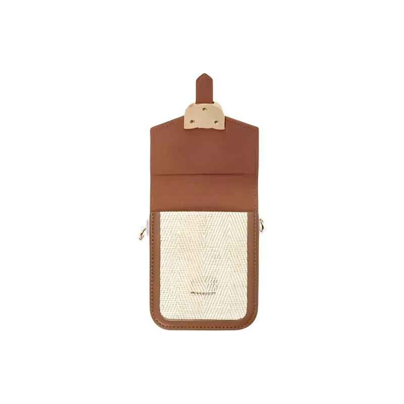 Disney PU One Shoulder Crossbody Card Holder Women's Brown-2