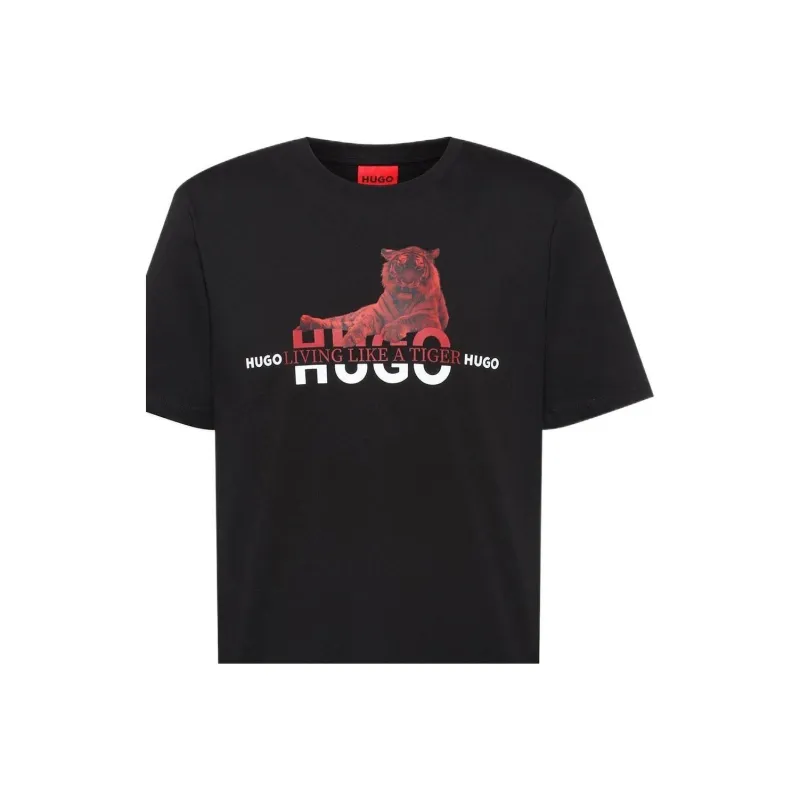 HUGO BOSS T Shirts Men Black-3