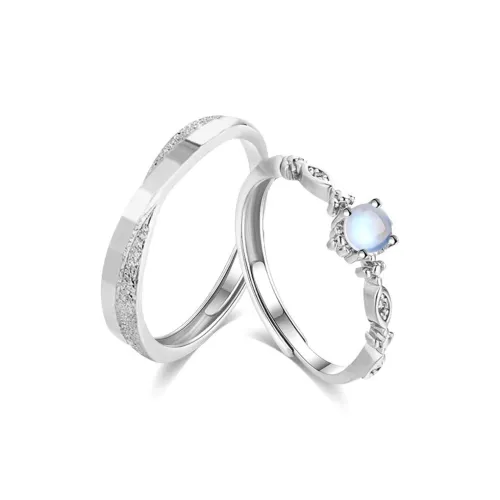 Master Kim Glass Cat Eye Adjustable Ring Unisex