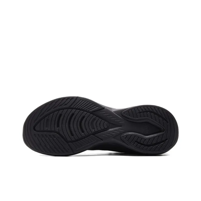 PEAK Abrasion Resistant Rebound Support Low Top Running Shoes Men's Black-3
