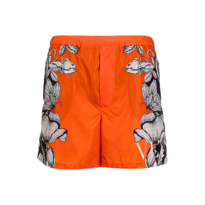 Valentino Swimming Shorts Men Orange-0