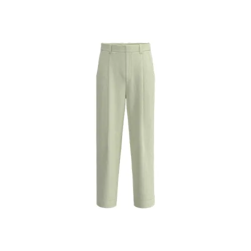 URBAN REVIVO Casual Pants Men's Cool Gray