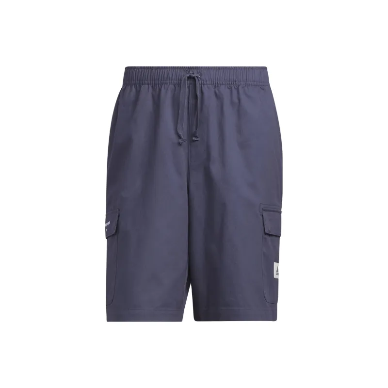 Adidas Casual Shorts Men Dark Navy Blue-0