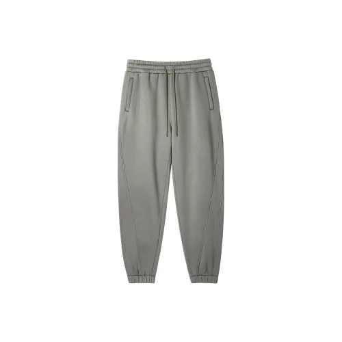 Muscle Dog Casual Pants Men's Gray Green