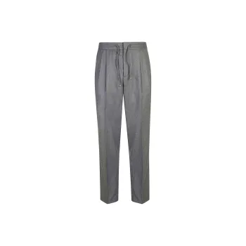 Brunello Cucinelli Pleated Tapered Leg Trousers