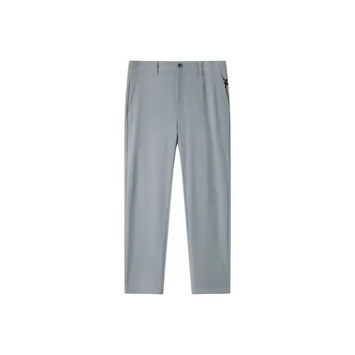 DAVID NAMAN Casual Pants Men's Gray