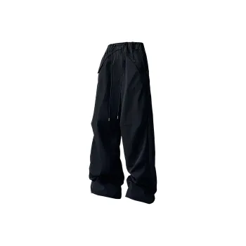 KIRHNE Casual Pants Unisex Light Gray