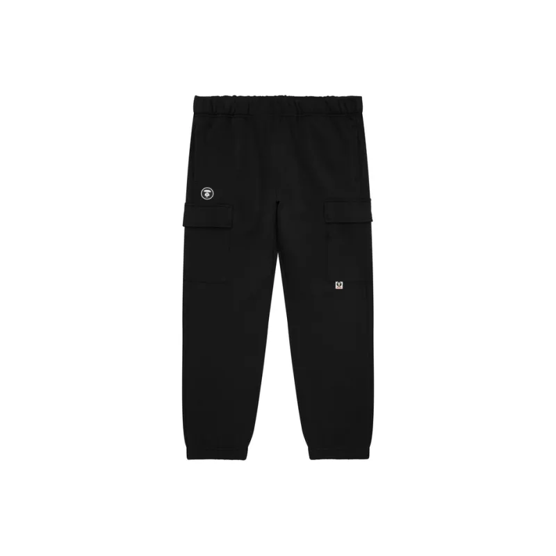 Aape Logo patch Cargo Track Pants-0