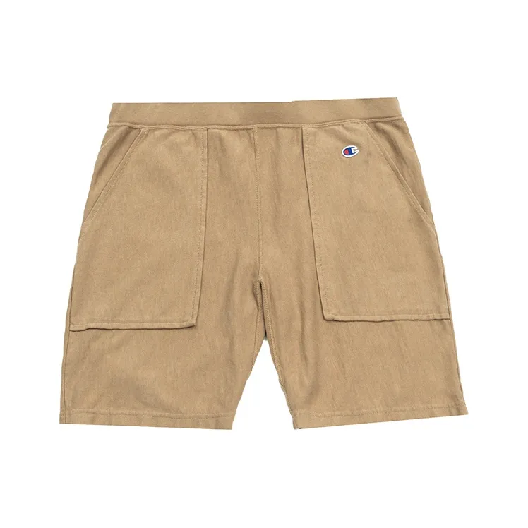 Champion Fitted Shorts Japan Version Men's Beige-0